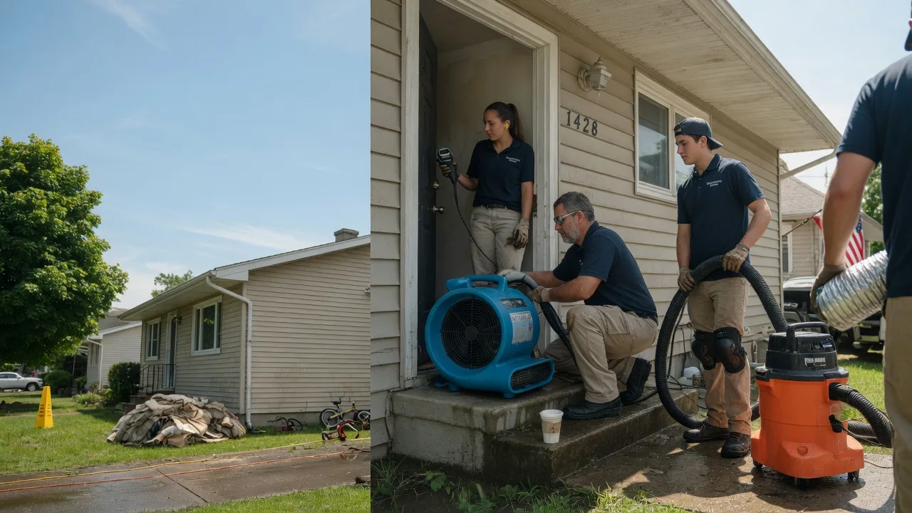 Water Damage Restoration in Opdyke, IL near me